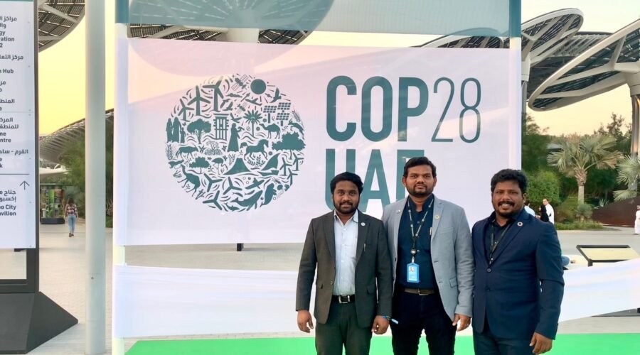 Datchanamoorthy Ramu Chairman of Sustainable Development Council along with his Team at COP28